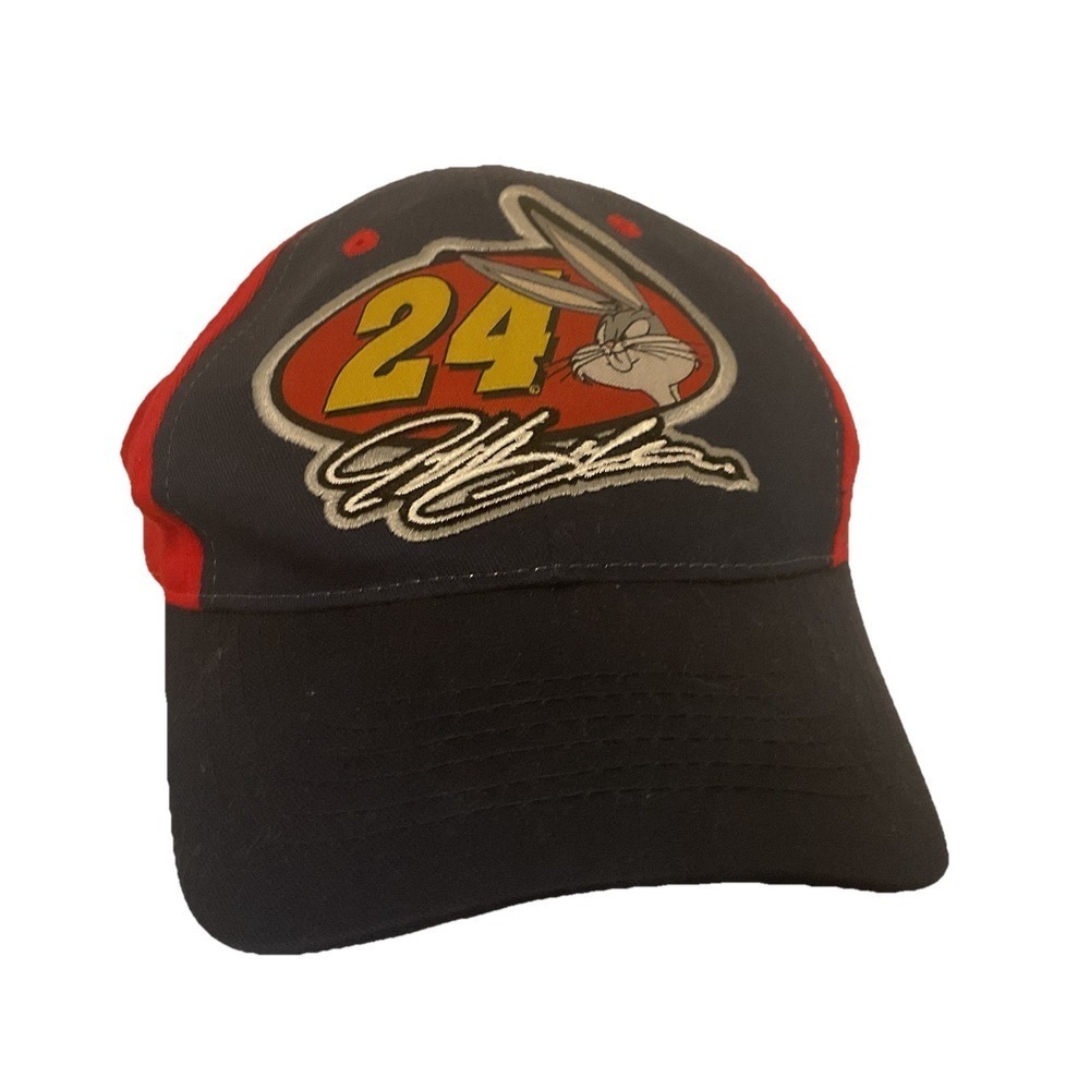 Vintage Jeff Gordon Bugs Bunny Loony Tune NASCAR Hat Chase Authentics Adjustable